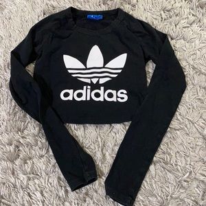 Adidas longsleeve crop top